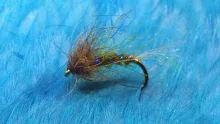 Video thumb for Hare's Ear & Olive Emerger